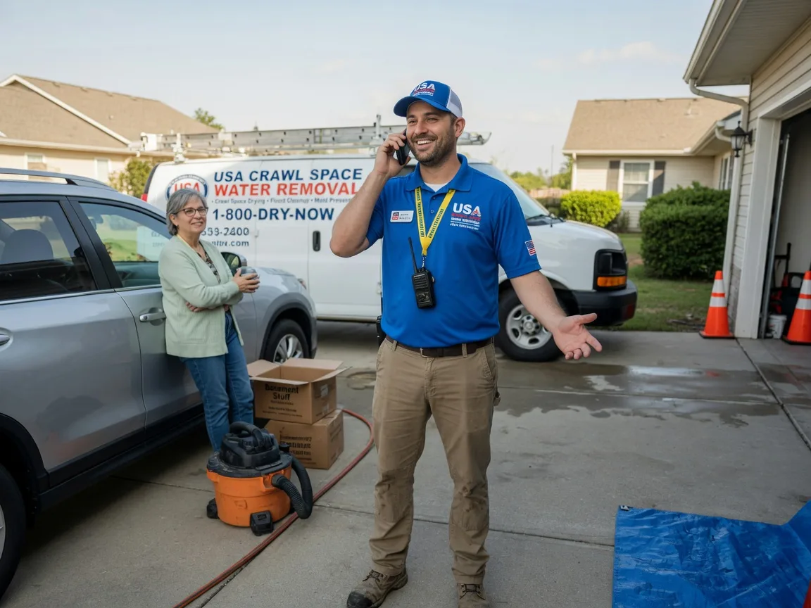 Crawl Space Water Removal Doddridge, AR FAQs